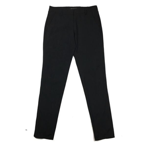 Theory Pants - Theory Tassa‎ Poet Wool Zipper Trim Slim Pant